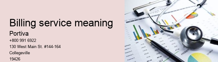 billing service meaning