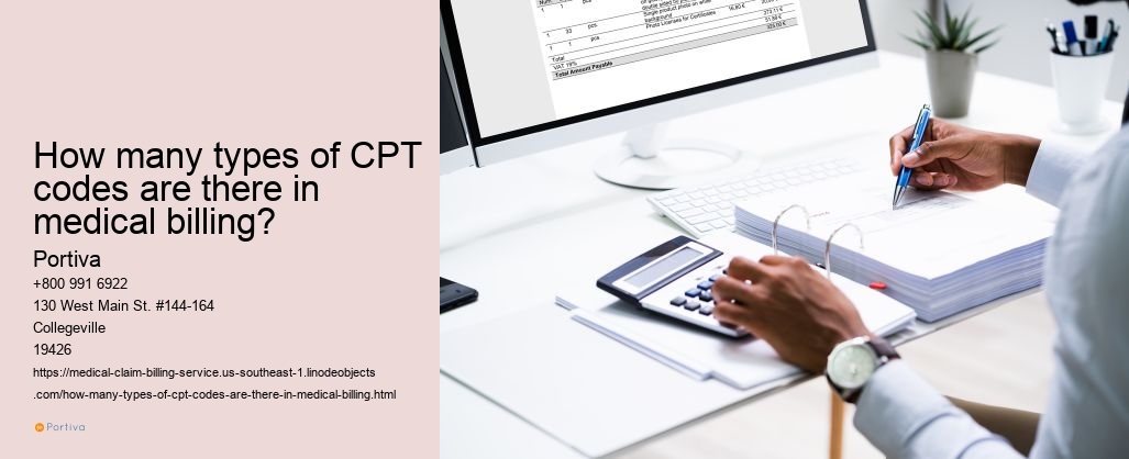 How many types of CPT codes are there in medical billing?